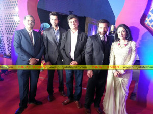 PTC Film Awards 2015 Pawan Malhotla And Atul Sharma copy