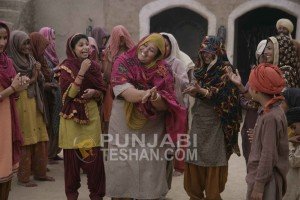 Amrinder Gill Mother in Angrej Movie