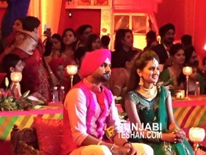 Harbhajan Singh’s and Geeta Basra, Sangeet ceremony, pics 1